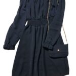 mayro forema me tsantaki