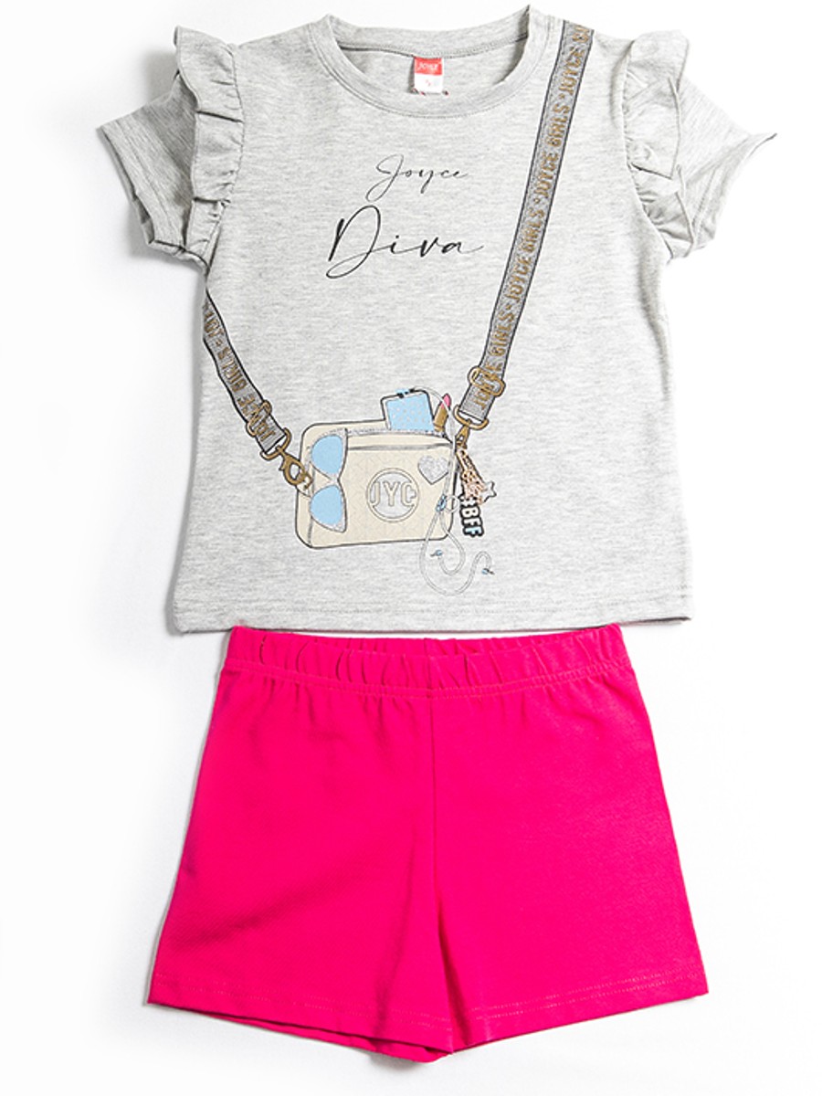 211540 Joyce Girls Shorts Set